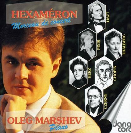 Oleg Marshev: Hexameron - Morceau De Concerts - CD Audio