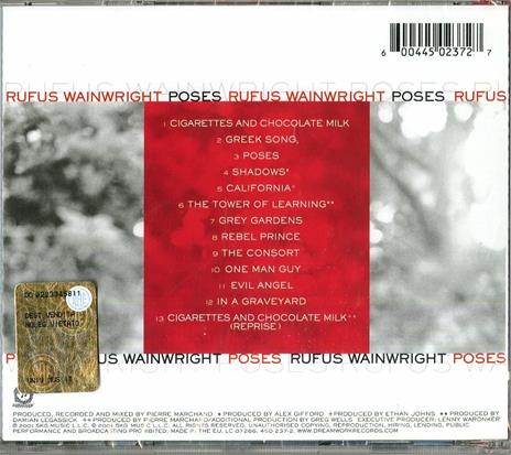 Poses - CD Audio di Rufus Wainwright - 2