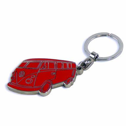 Portachiavi Vw Collection. Camper Van Red/Silver