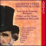 Sinfonie - Cori - CD Audio di Giuseppe Verdi,Gabriele Bellini