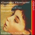 Musica da camera vol.1 - CD Audio di Gaetano Donizetti,Pietro Spada,Arturo Bonucci