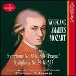 Sinfonie n.38, n.39 - CD Audio di Wolfgang Amadeus Mozart,Peter Maag,Orchestra di Padova e del Veneto