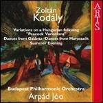 Variazioni Peacock - Danze - CD Audio di Zoltan Kodaly,Budapest Philharmonic Orchestra,Arpad Joo