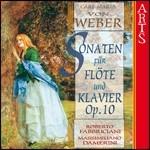 Sonate per flauto - CD Audio di Carl Maria Von Weber,Roberto Fabbriciani,Massimiliano Damerini