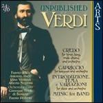 Opere inedite - CD Audio di Giuseppe Verdi