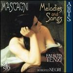 Melodies & Songs - CD Audio di Pietro Mascagni