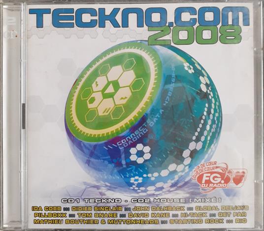 Techno.Com 2008 - CD Audio