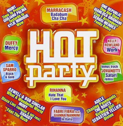 Hot Party Summer 2008 - CD Audio