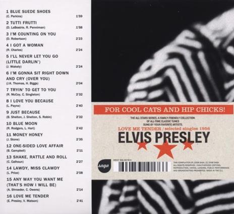 Love Me Tender 1956 - CD Audio di Elvis Presley - 2
