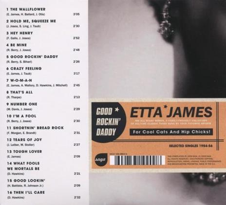 Good Rockin' Daddy - CD Audio di Etta James - 2