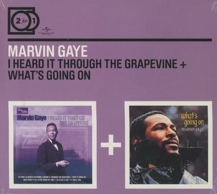 2 For 1: I Heard it Through the Grapewine - What's Going On - CD Audio di Marvin Gaye