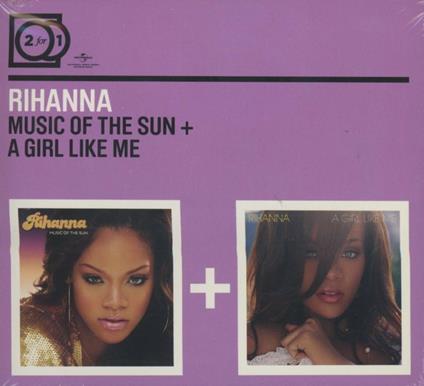 2 For 1: Music of the Sun - A Girl Like Me - CD Audio di Rihanna