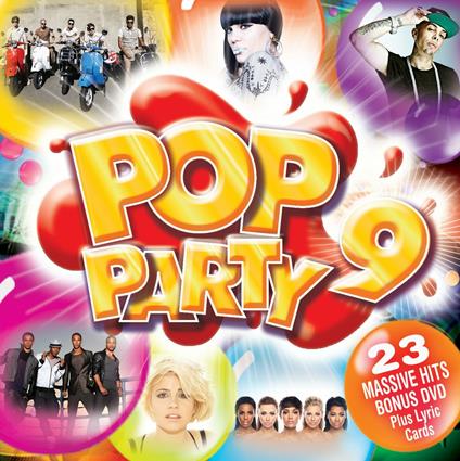 Pop Party 9 - CD Audio + DVD