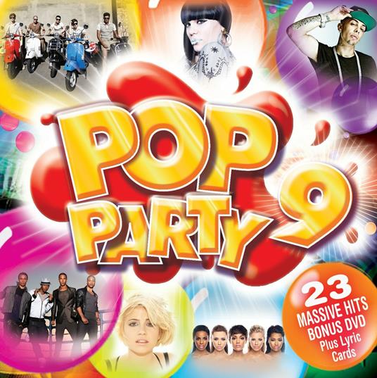 Pop Party 9 - CD Audio + DVD