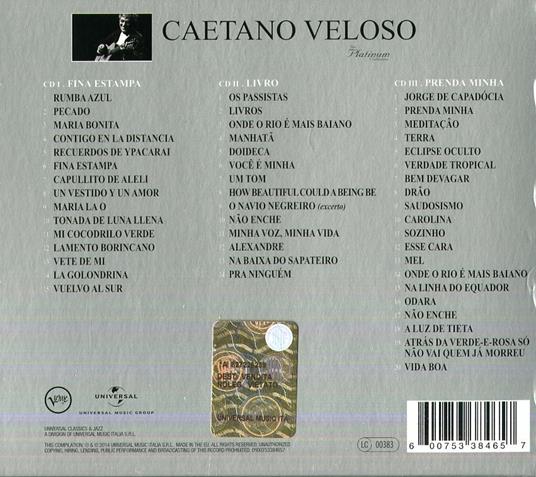 The Platinum Collection - CD Audio di Caetano Veloso - 2