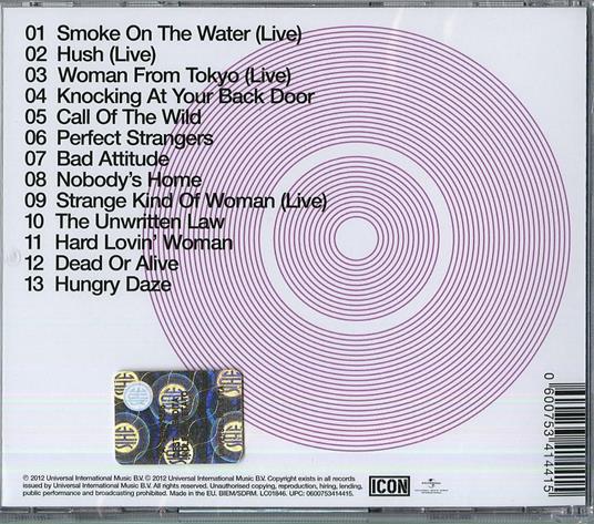 Icon (Serie Icon) - CD Audio di Deep Purple - 2