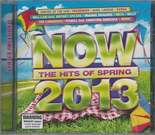 Now: The Hits Of Spring 2013 - CD Audio