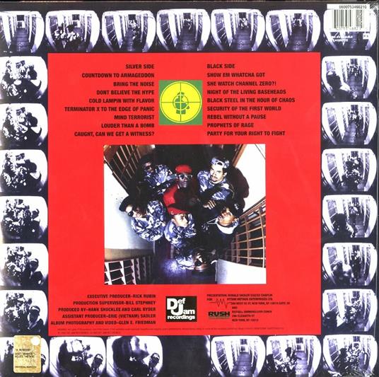 It Takes a Nation of Millions (180 gr.) - Vinile LP di Public Enemy - 2