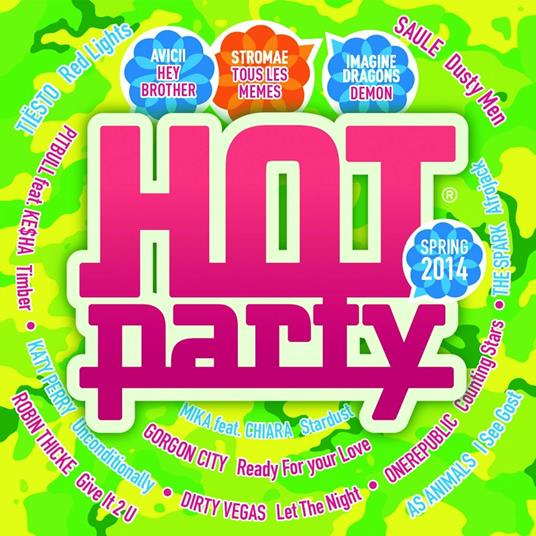 Hot Party Spring 2014 - CD Audio