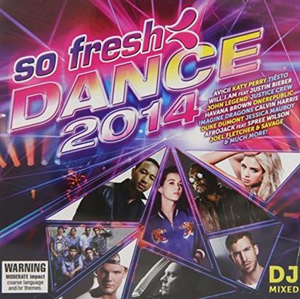 So Fresh. Dance 2014 - CD Audio