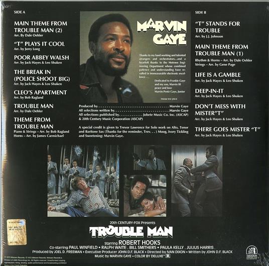 Trouble Man - Vinile LP di Marvin Gaye - 2