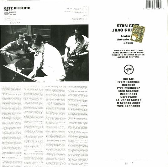 Getz/Gilberto - Vinile LP di Stan Getz,Joao Gilberto - 2