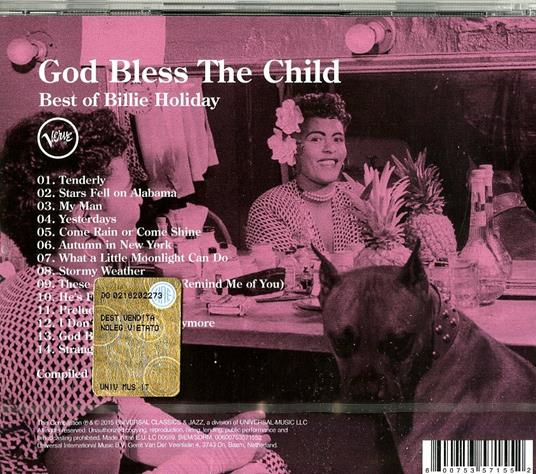 God Bless the Child. Best of Billie Holiday - CD Audio di Billie Holiday - 2