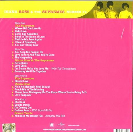 Number 1's - Vinile LP di Diana Ross - 2