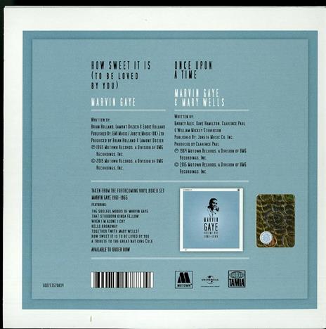 Once Upon a Time - Vinile 7'' di Marvin Gaye - 2