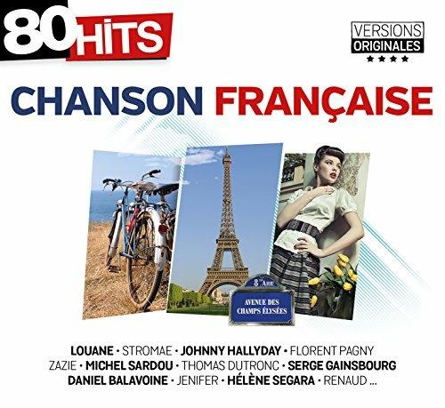 80 Hits Chanson Francaise - CD Audio
