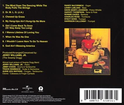 Have You Heard This Story? - CD Audio di Swamp Dogg