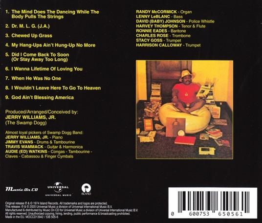 Have You Heard This Story? - CD Audio di Swamp Dogg