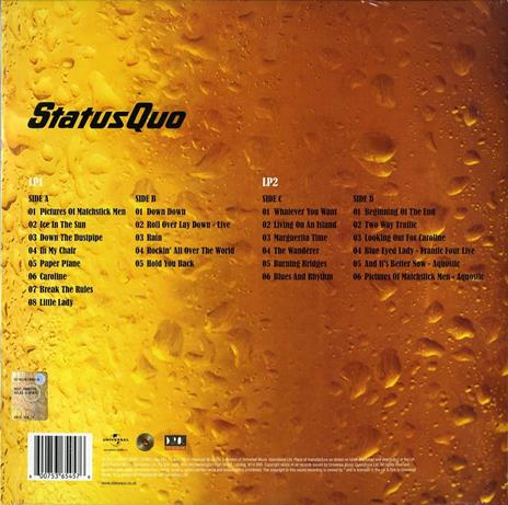 Accept No Substitute. The Definitive Hits - Vinile LP di Status Quo - 2