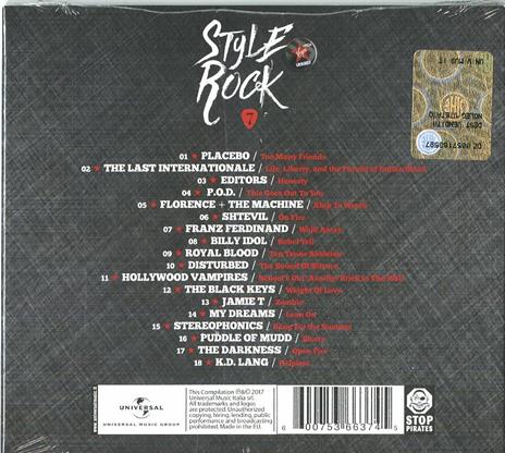 Style Rock 7 - CD Audio - 2