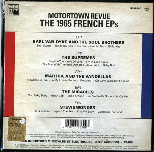 Motortown Revue. The French EPs - Vinile 7'' - 2