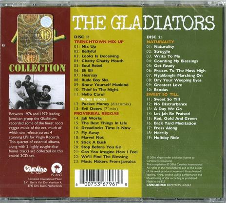 The Virgin Collection - CD Audio di Gladiators - 2