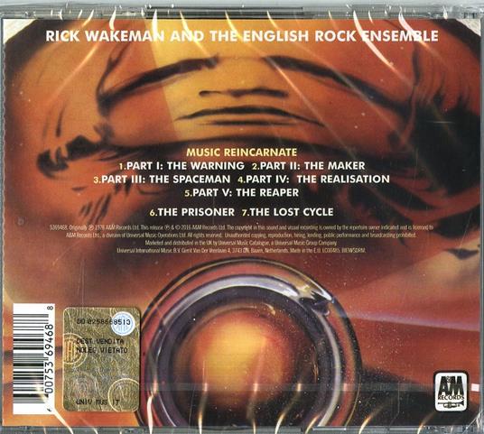 No Earthly Connection - CD Audio di Rick Wakeman - 2