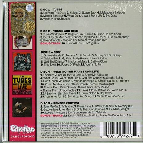 The A&M Years - CD Audio di Tubes - 2