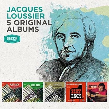 5 Original Albums - CD Audio di Jacques Loussier