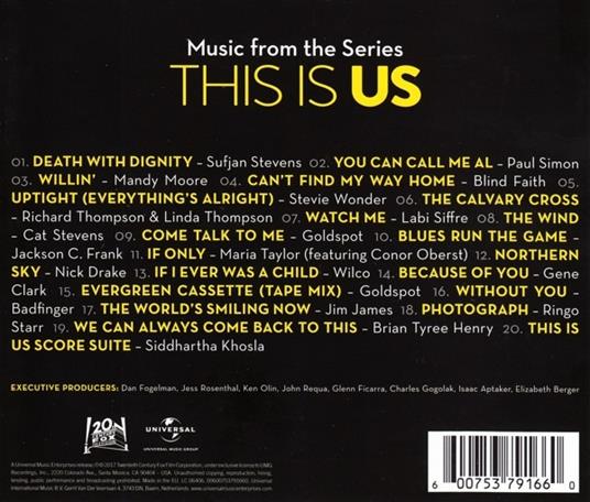 This Is Us (Colonna sonora) - CD Audio - 2