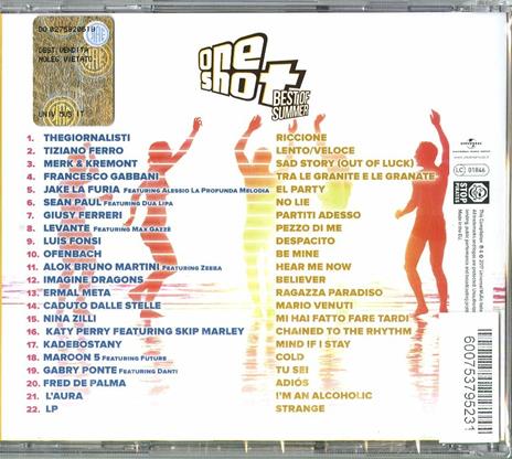 One Shot Best of Summer 17 - CD Audio - 2