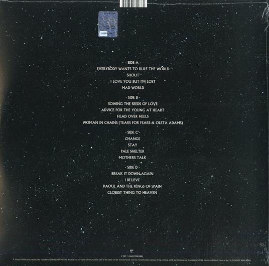 Rule the World - Vinile LP di Tears for Fears - 2