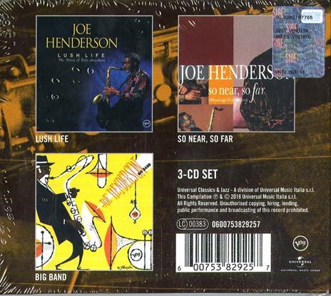3 Essential Albums - CD Audio di Joe Henderson - 2