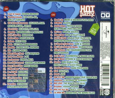 Hot Party Winter 2019 - CD Audio - 2