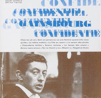 Confidentiel - Vinile LP di Serge Gainsbourg