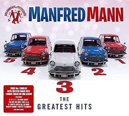 5-4-3-2-1: The Greatest Hits - CD Audio di Manfred Mann