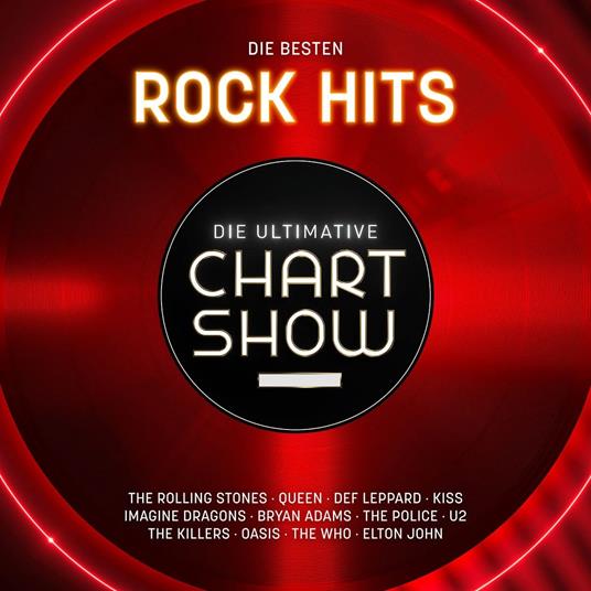 Die Ultimative Chartshow - Die Besten Rock Hits (3 CD) - CD Audio