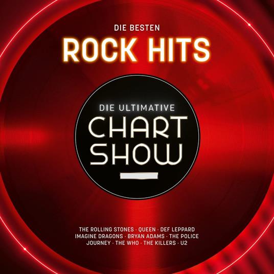 Die Ultimative Chartshow. Die Besten Rock Hits - Vinile LP