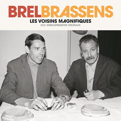Brel Brassens - Les Voisins Magnifiques - CD Audio di Jacques Brel,Georges Brassens