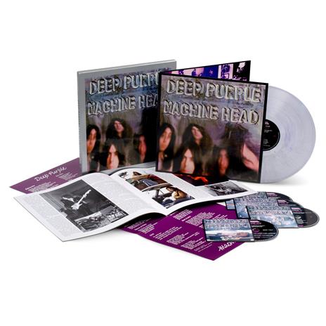 Machine Head 50 (3 CD + LP + Blu-ray Audio) - Vinile LP + CD Audio + Blu-ray Audio di Deep Purple - 3